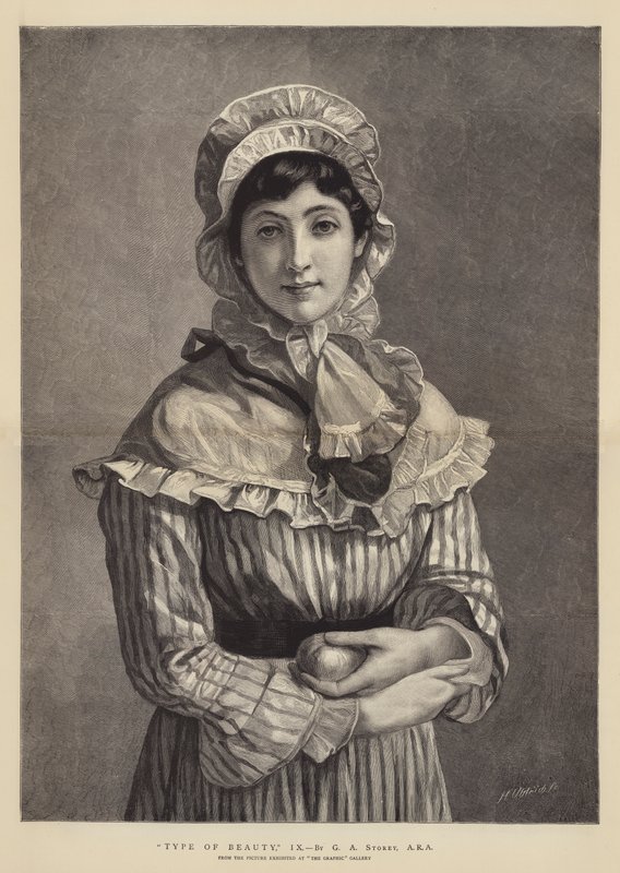 Type of Beauty, IX by George Adolphus Storey