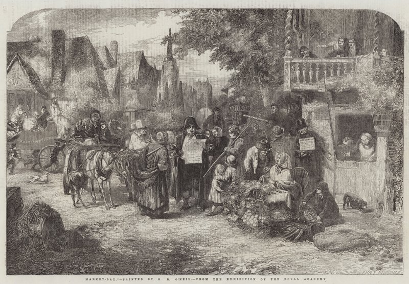 Market-Day by George Bernard O