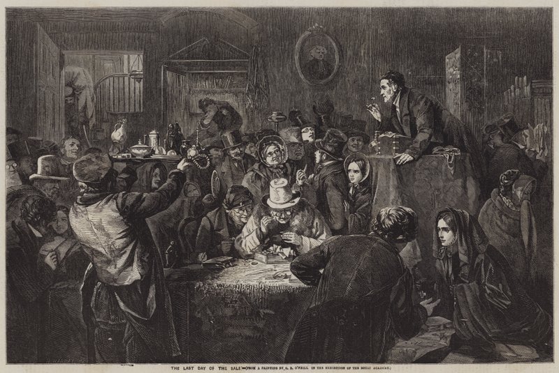 The Last Day of the Sale by George Bernard O