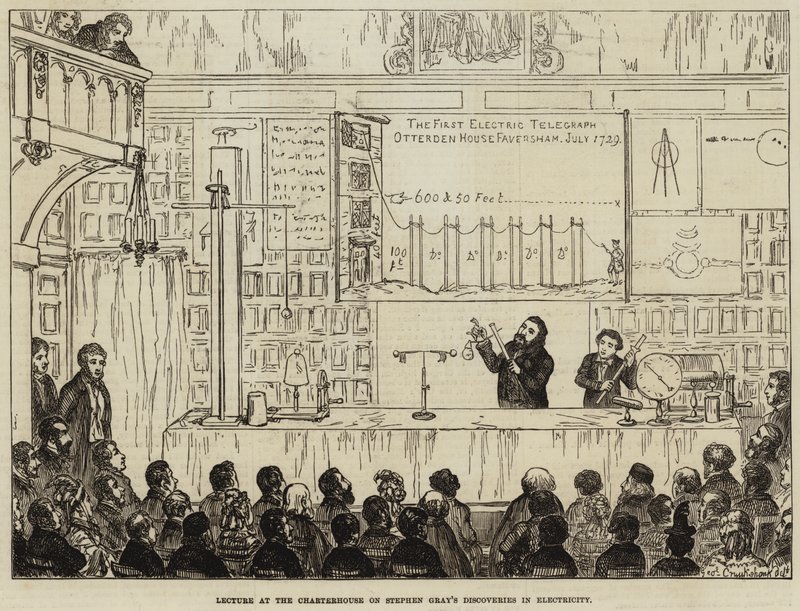 Lecture at the Charterhouse on Stephen Gray