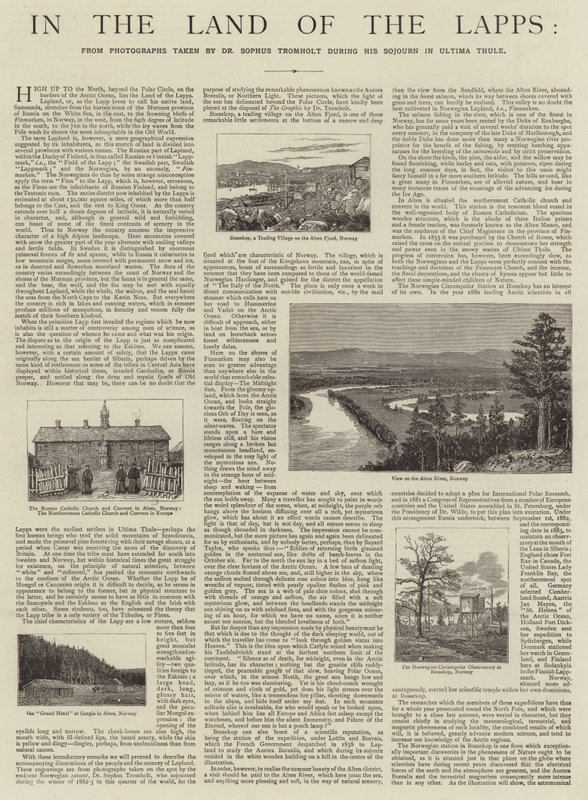 In the Land of the Lapps by George Kingston Jones