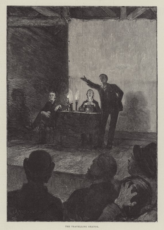 The Travelling Orator by George Percy Jacomb Hood