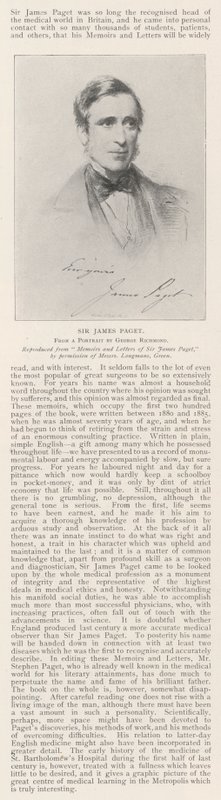 Sir James Paget by George Richmond