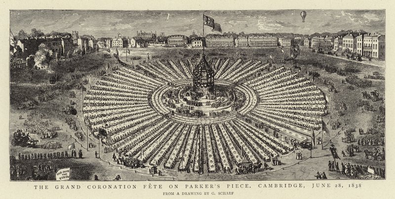 The Grand Coronation Fete on Parker