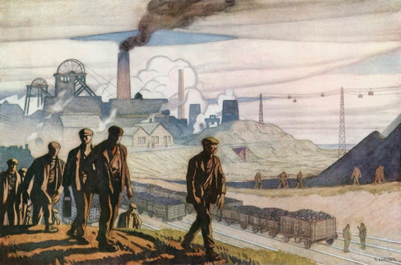British Industries, Coal by George Clausen