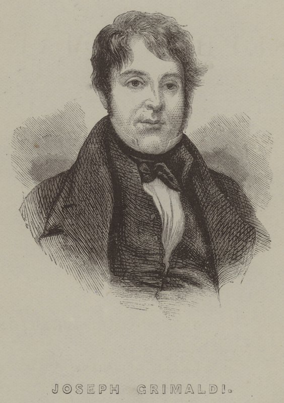 Joseph Grimaldi by George (after) Cruikshank