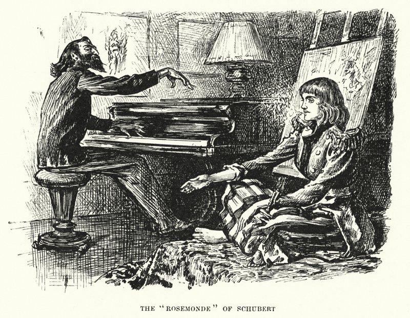 Illustration for Trilby by George du Maurier by George (after) Du Maurier