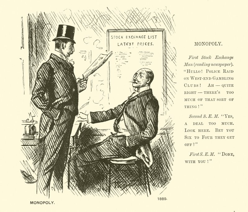 Monopoly by George (after) Du Maurier