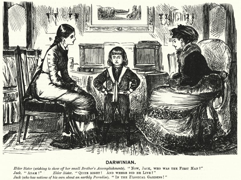 Punch Cartoon by George (after) Du Maurier