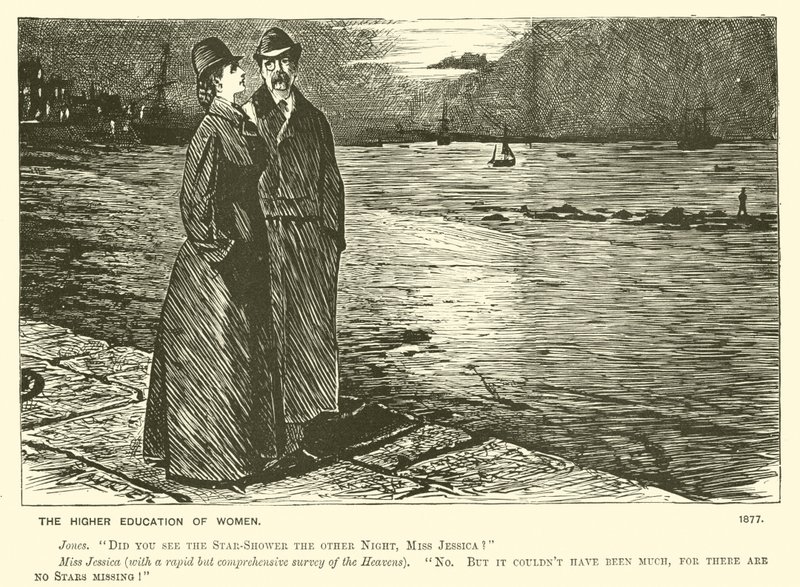 The Higher Education of Women by George (after) Du Maurier