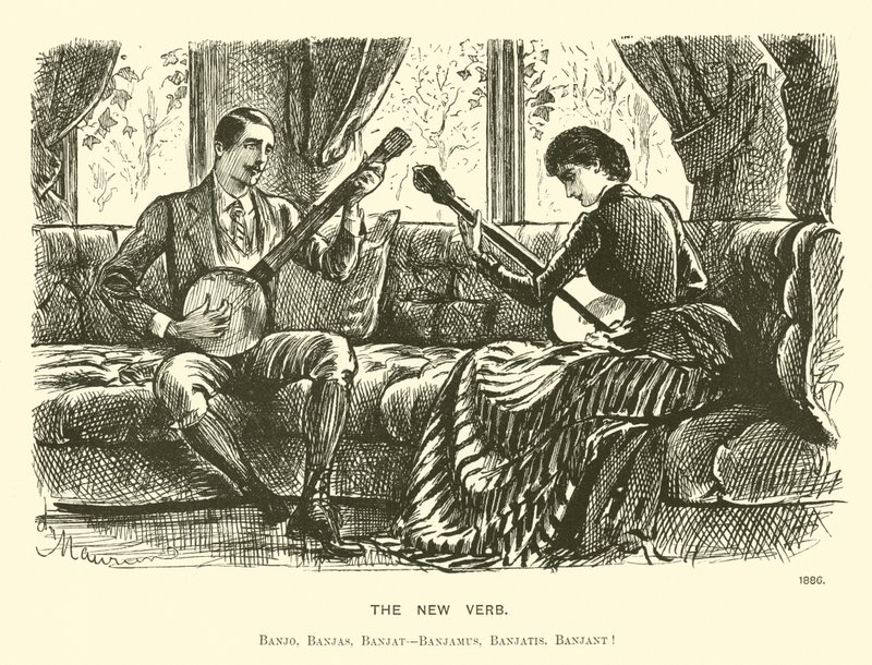 The New Verb by George (after) Du Maurier