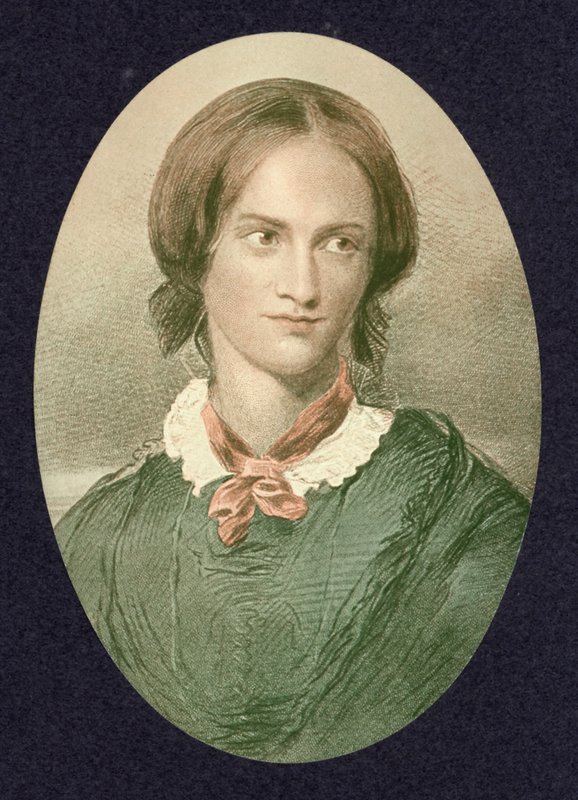 Charlotte Bronte, English novelist by George (after) Richmond