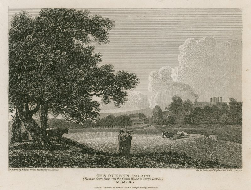 Buckingham House, the Queen