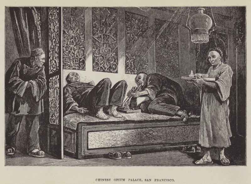Chinese Opium Palace, San Francisco by George Augustus Sala
