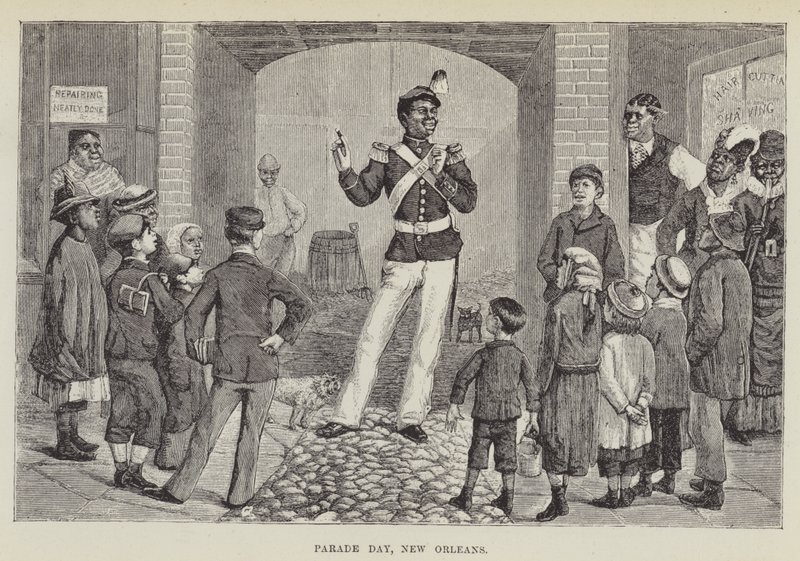 Parade Day, New Orleans by George Augustus Sala