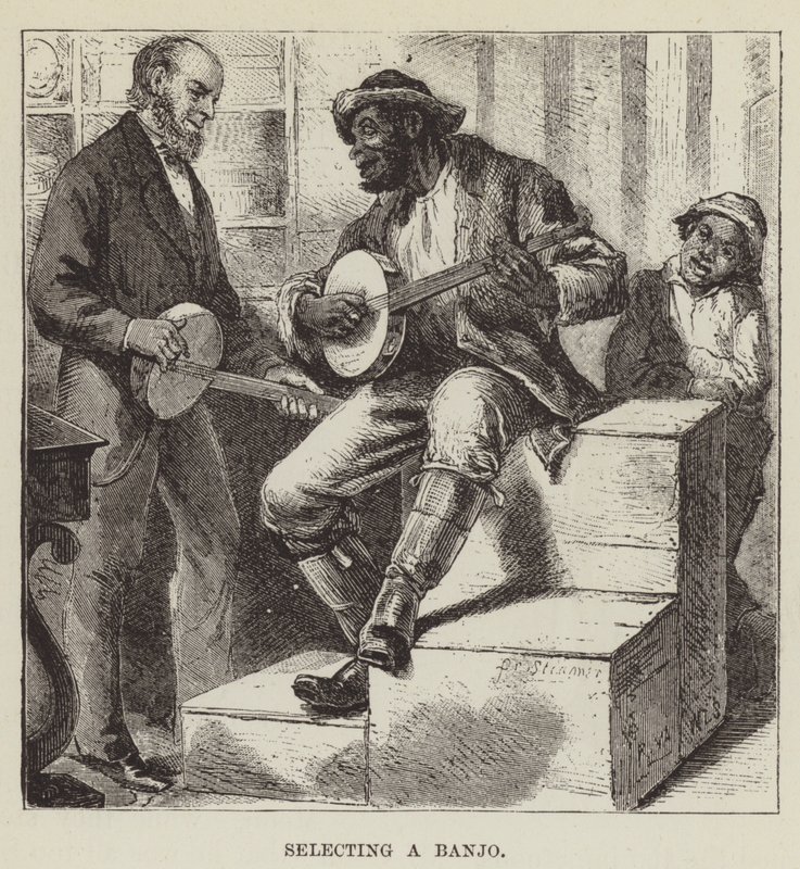 Selecting a Banjo by George Augustus Sala