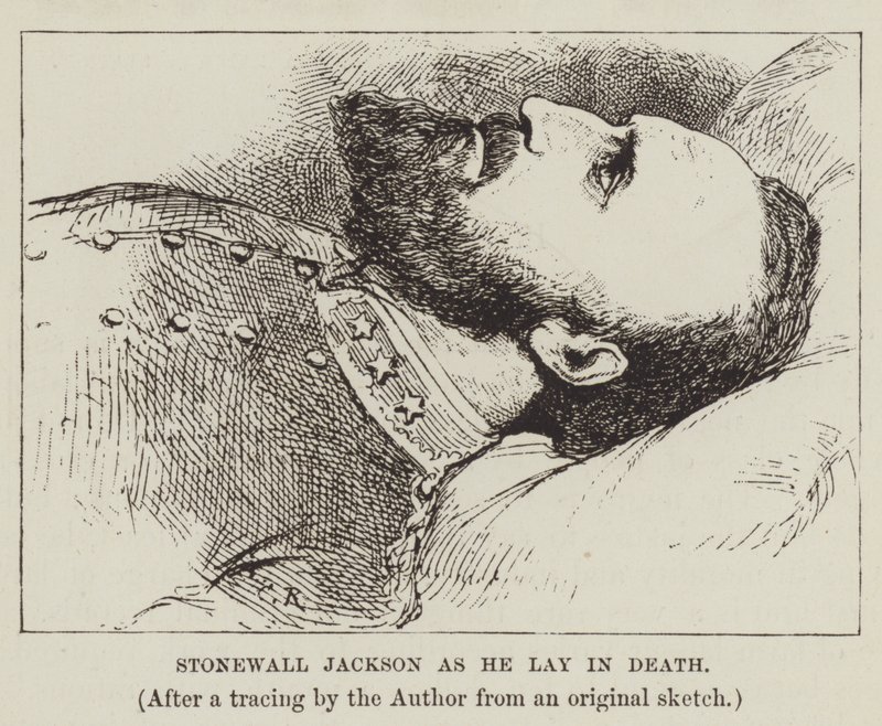Stonewall Jackson as He Lay in Death by George Augustus Sala