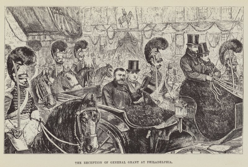 The Reception of General Grant at Philadelphia by George Augustus Sala