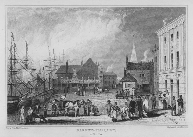 Barnstaple Quay, Devon by George Bryant Campion