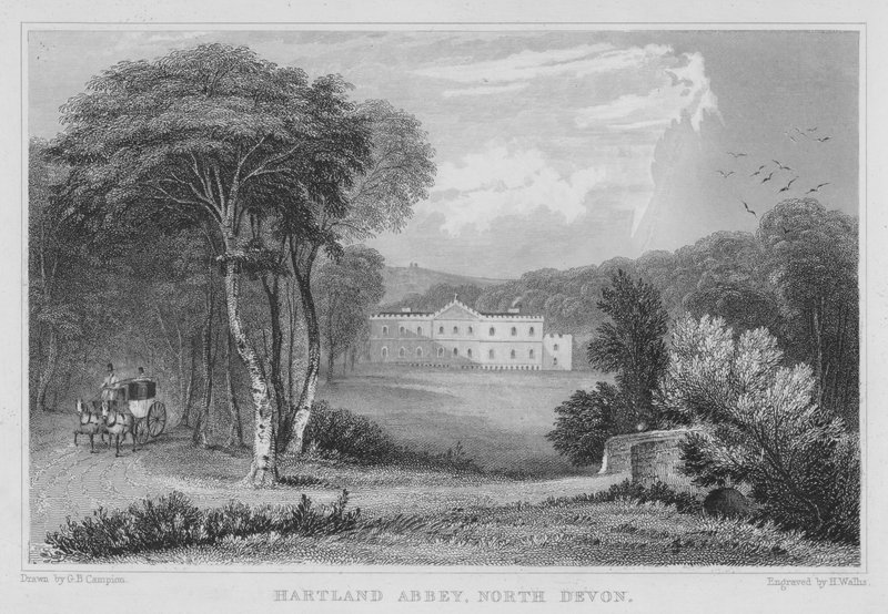Hartland Abbey, North Devon by George Bryant Campion