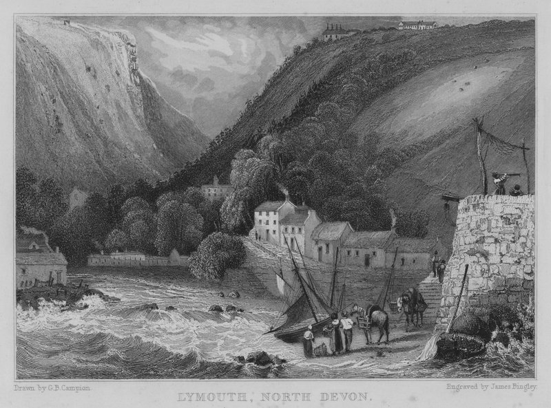 Lymouth, North Devon by George Bryant Campion