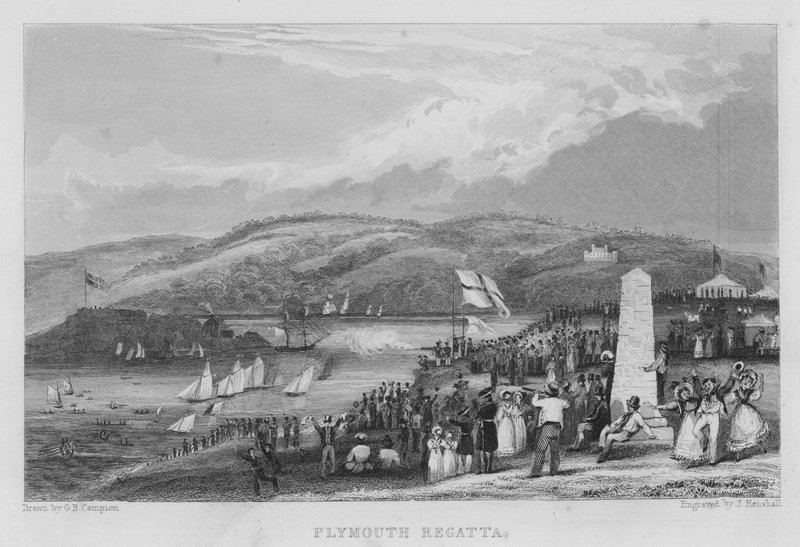 Plymouth Regatta by George Bryant Campion