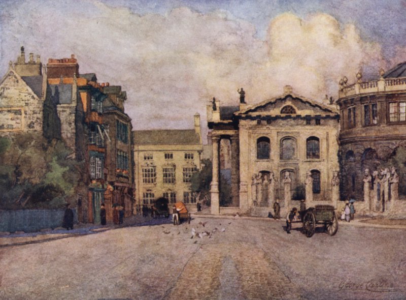 Oxford: Broad Street by George Carline