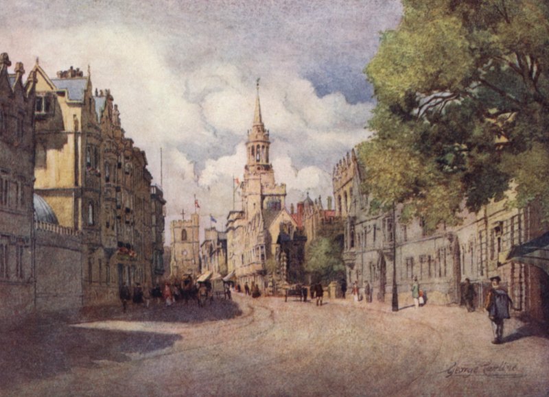 Oxford: The High by George Carline