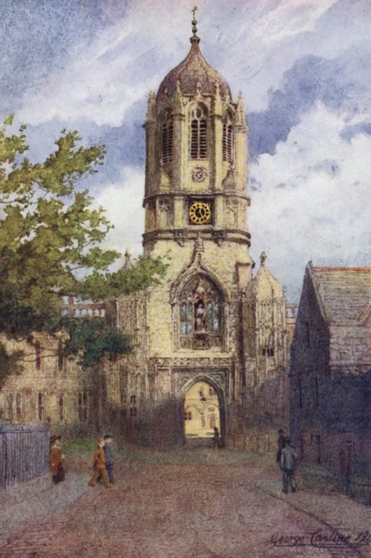 Oxford: Tom Tower, Christ Church by George Carline
