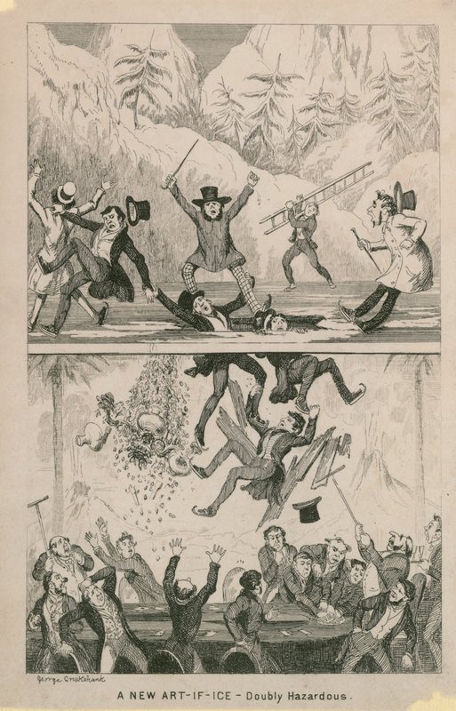 A new art-if-ice - doubly hazardous by George Cruikshank