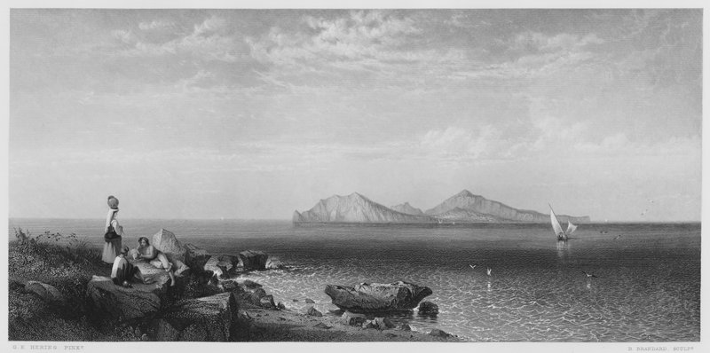Capri, from the Picture in the Royal Collection by George Edwards Hering