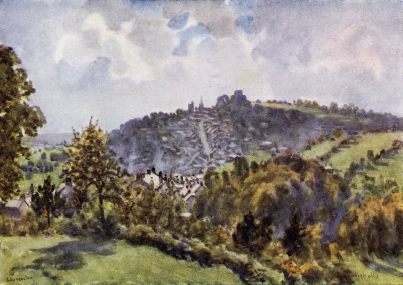Launceston, An Autumn Morning by George Franck Nicholls