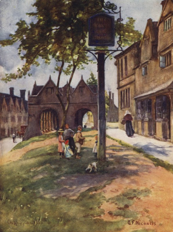 Market Hall, Chipping Campden by George Franck Nicholls