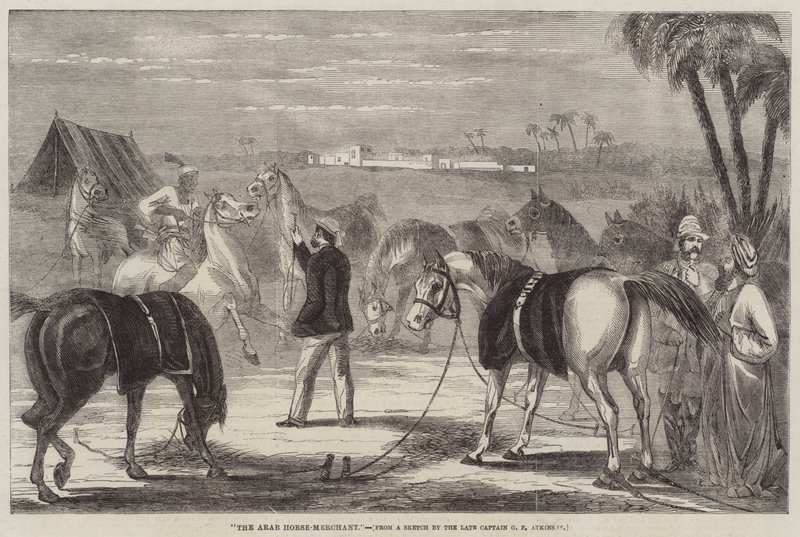 The Arab Horse-Merchant by George Francklin Atkinson