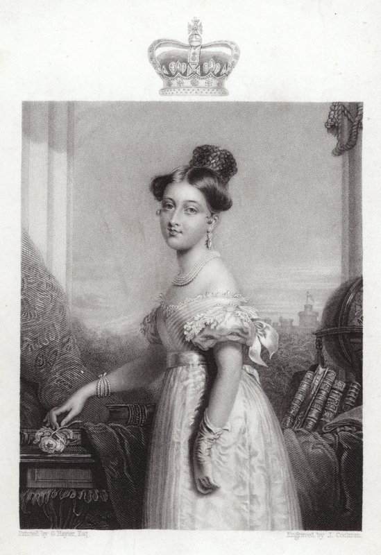Queen Victoria at the Age of 18 by George Hayter