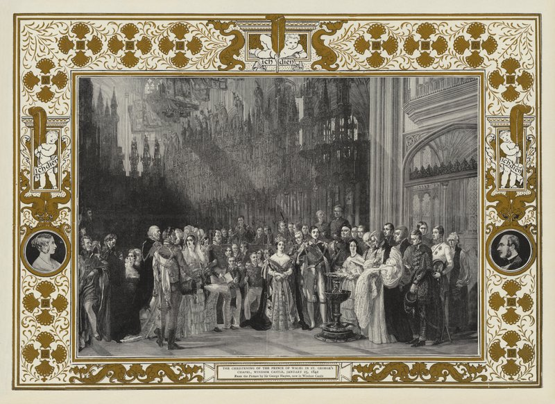 The Christening of the Prince of Wales in St George