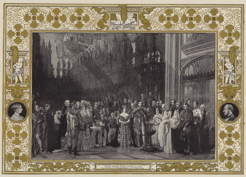 The Christening of the Prince of Wales in St George