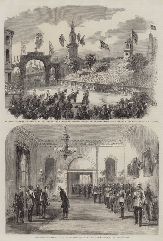 Royal Visit to Canada by George Henry Andrews