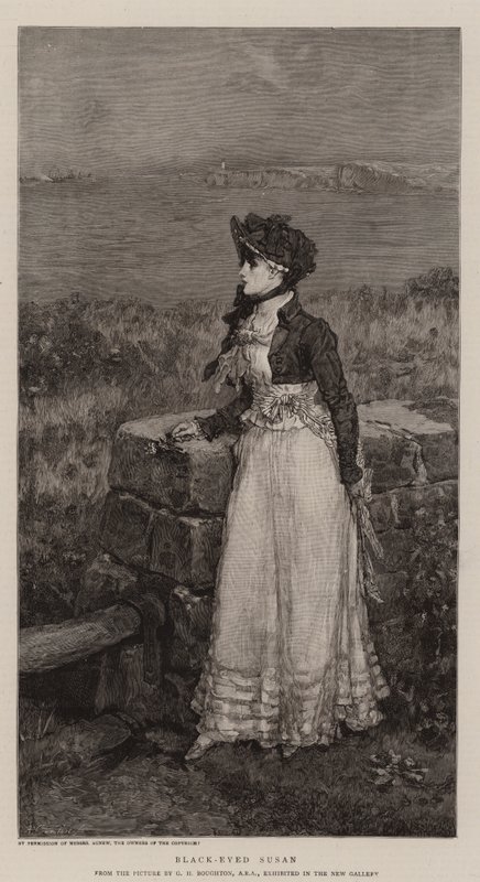 Black-Eyed Susan by George Henry Boughton