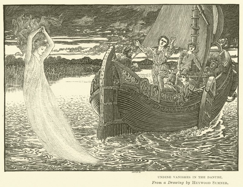 Undine Vanishes in the Danube by George Heywood Maunoir Sumner
