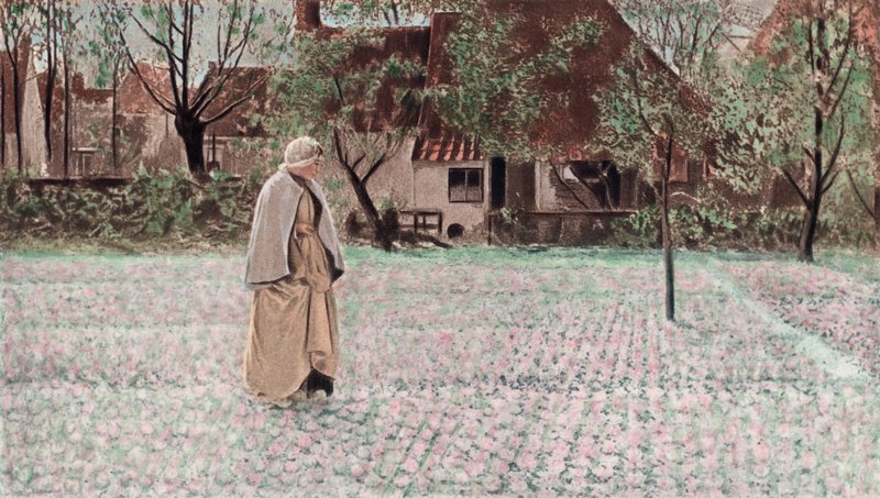 The Tulip Gardener by George Hitchcock