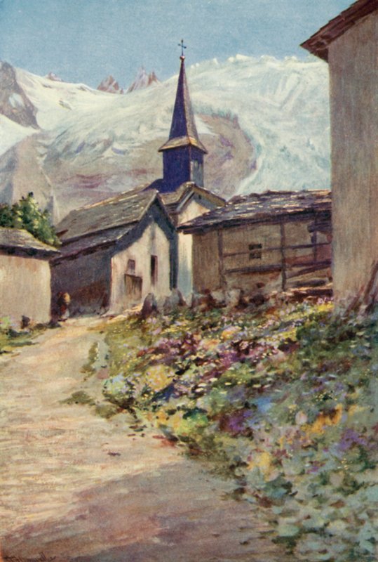 The Village of Tour by George Jackson Flemwell