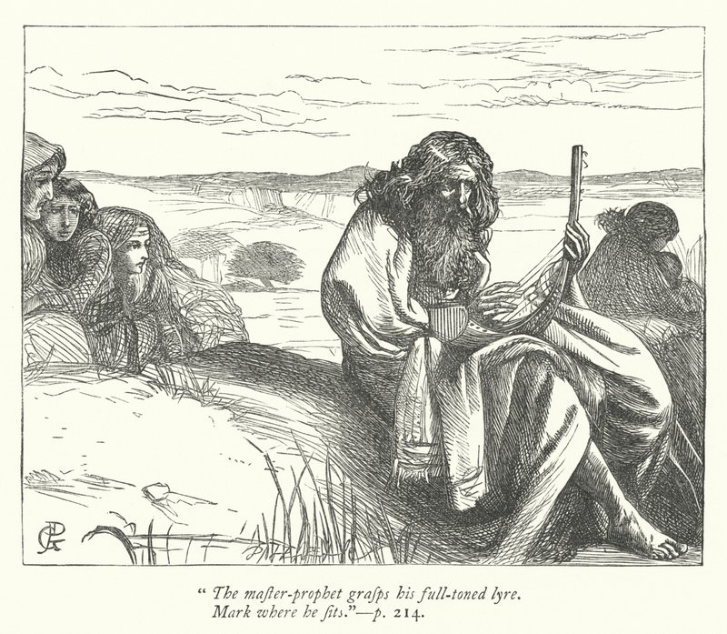 Illustration for The Captivity by George John Pinwell