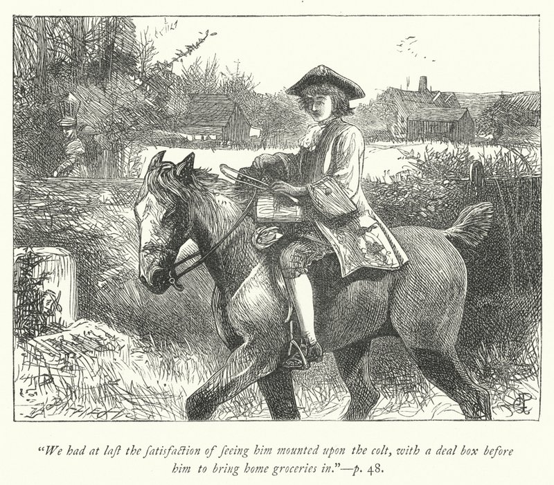 Illustration for The Vicar of Wakefield by George John Pinwell