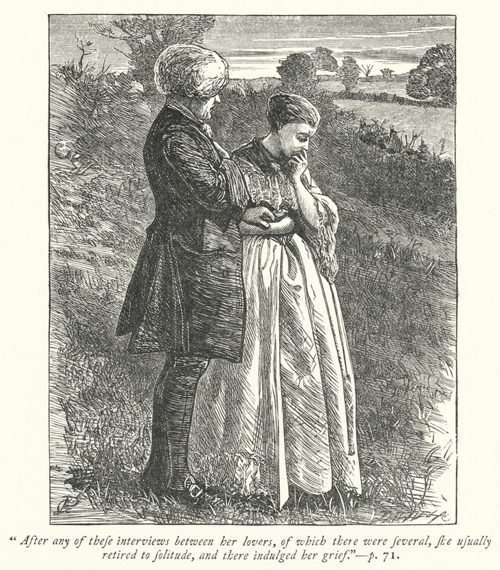 Illustration for The Vicar of Wakefield by George John Pinwell