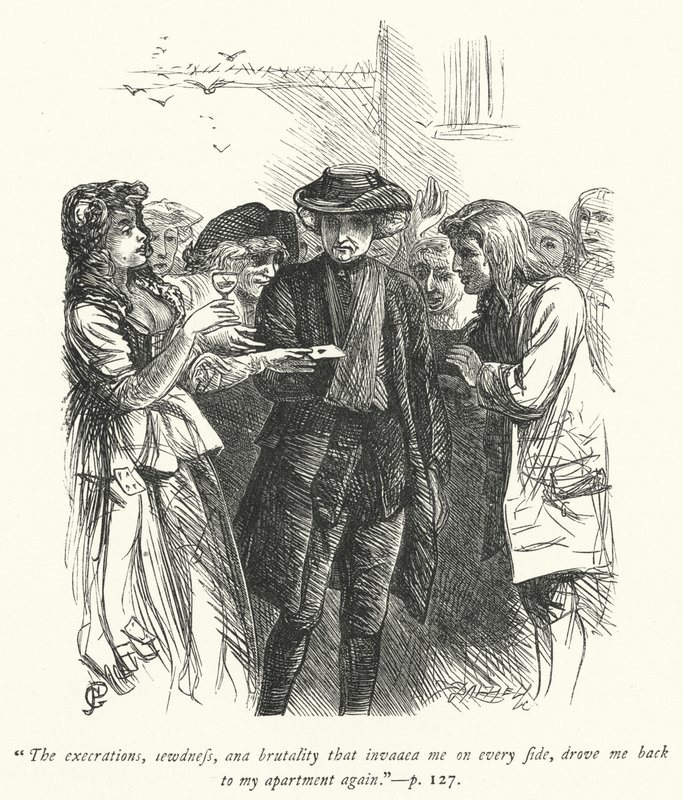 Illustration for The Vicar of Wakefield by George John Pinwell