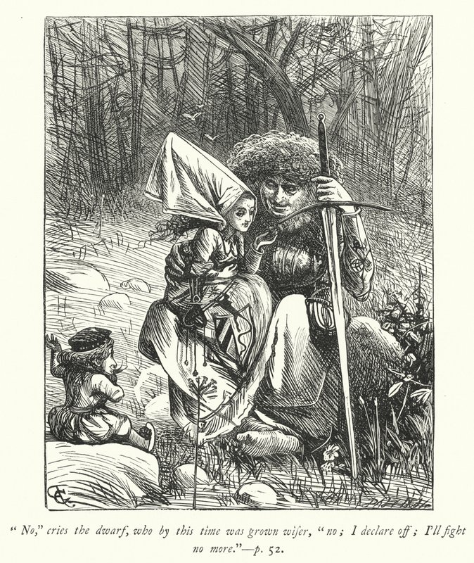 Illustration for The Vicar of Wakefield by George John Pinwell