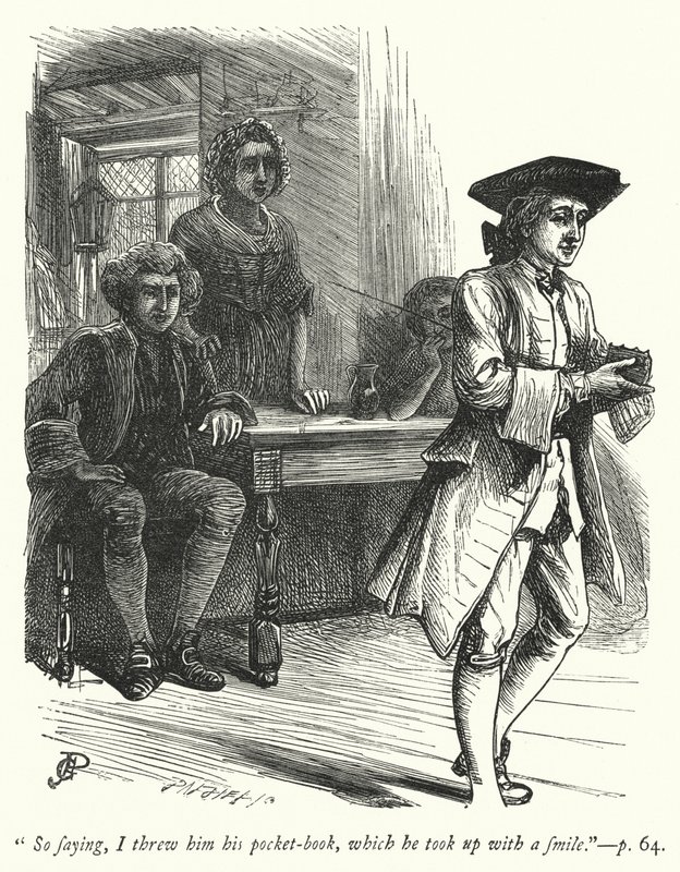 Illustration for The Vicar of Wakefield by George John Pinwell