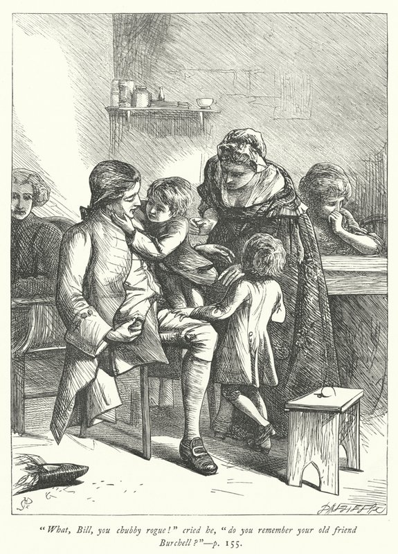 Illustration for The Vicar of Wakefield by George John Pinwell