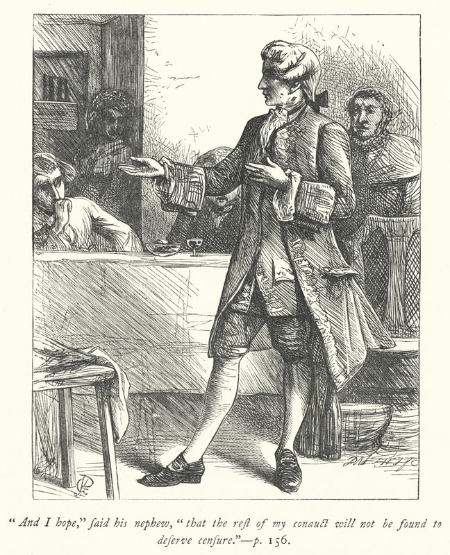 Illustration for The Vicar of Wakefield by George John Pinwell